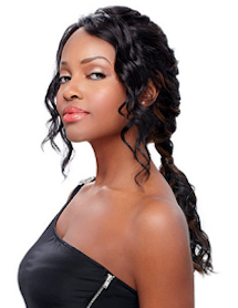 Front Lace Wig Edge Saphire, Synthetic Hair Wig