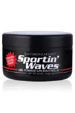 Sportin' Waves Gel Pomade 3.5oz, For Men