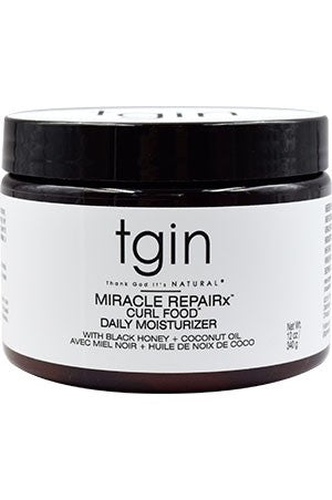 TGIN MiracleX Repair Curl Food Daily Moisturizer 12oz