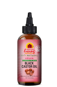 Tropic Isle Living 100% Natural Argan Jamaican Black Castor Oil 4oz