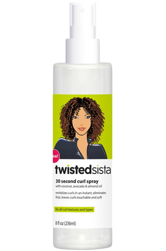 Twistedsista 30 Second Curl Spray 8oz