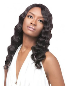 Simply Lace Front Wig Brazilian Natural Deep , 100% Remi Hair Wig
