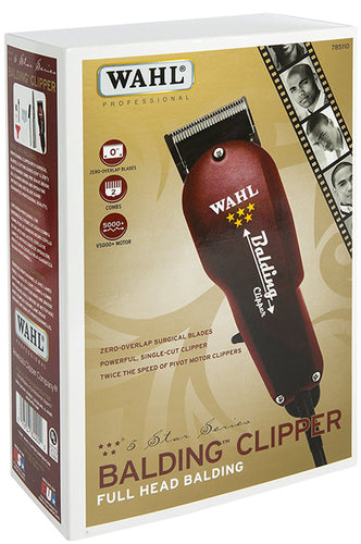 WAHL 5 Star Balding Clipper with Free Razor