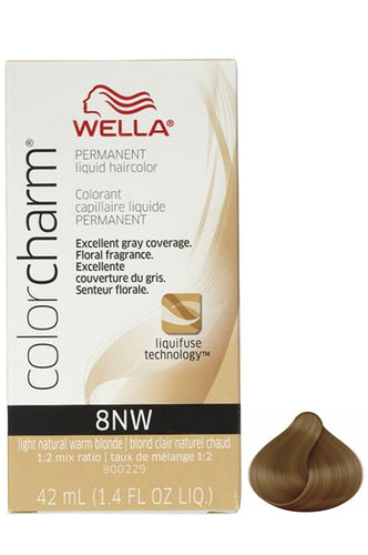 Wella Color Charm Liquid #8NW Light Natural Warm Blonde