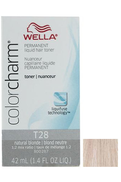 Wella Color Charm Liquid Toner #T28 Natural Blonde