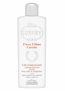 White Luxury Carrot Lightening Body Lotion 16.8 oz