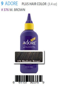 Adore Plus Hair Color #376 M.Brown