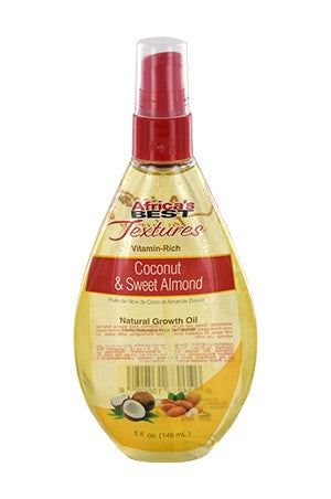 Africa's Best Textures Coco & Sweet Almond Growth Oil 5oz