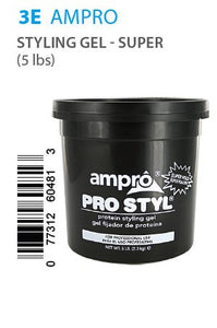 Ampro Pro Styl Protein Styling Gel Super Hold 5LB