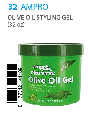 Ampro Pro Styl Olive Oil Gel 32oz
