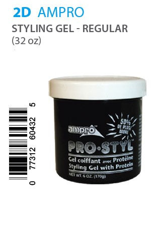 Ampro Pro Styl Protein Styling Gel -Reg 32oz