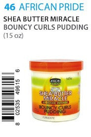 African Pride SB Miracle Bouncy Curls Pudding 15oz