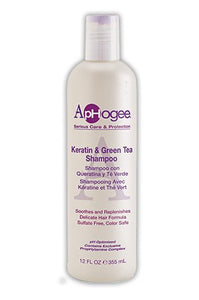 Aphogee Keratin & Green Tea Shampoo 12oz
