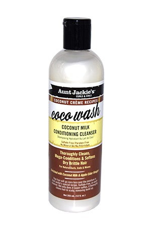 Aunt Jackie's Coconut Creme Coco Wash Cleanser 12oz