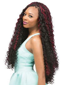 Bohemian Curl 24", Synthetic Braids