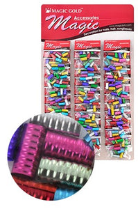 Assorted Hair & Nail Ring Large Bead pk of 10 pieces