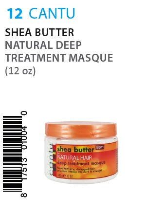 Cantu Shea Butter Natural Deep Treatment Masque 12oz