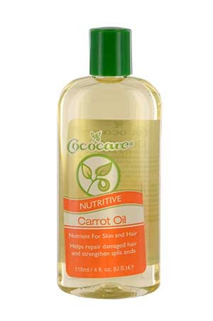 Cococare 100% Natural Carrot Oil 4oz