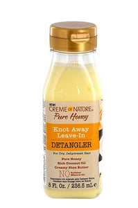 Creme of Nature Pure Honey knot Away Leave-In Detangler 8oz