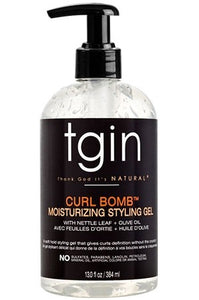 TGIN Curl Bomb Moisturizing Styling Gel 13oz