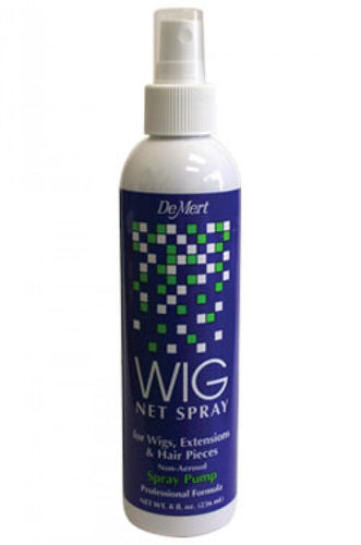 DeMert Wig Net Spray Pump for Wigs, Extensions & Hair Pieces (8oz)