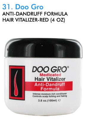 Doo Gro Anti-Dandruff Formula Hair Vitalizer-Red 4oz