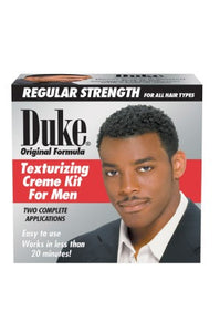 Duke Original Formula Texturizing Cream Kit for men -Regular 2 Complete Applications, For Men