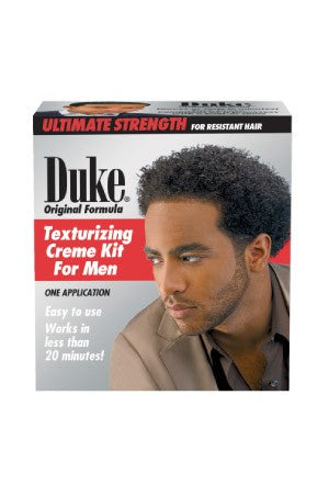 Duke Original Formula Texturizing Cream Kit for men -Regular 1 Complete Applications, For Men