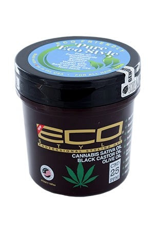 Eco Cannabis Sativa, Black castor, Olive Oil Gel 16oz