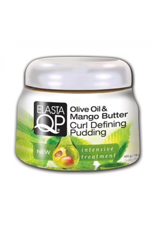 Elasta QP Olive Oil & Mango Butter Curl Defining Pudding 18oz