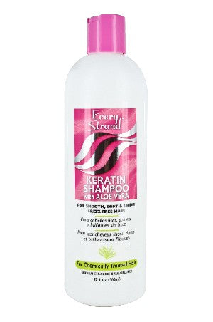 Every Strand Keratin Shampoo with Aloe Vera 12oz