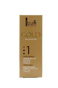 Fair & White Gold 1 Brightening Cream w/AHA 75ml