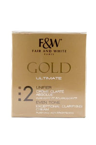Fair & White Gold 2 Except. Clarifying Cream 200ml/6.7oz