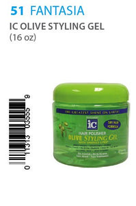 Fantasia IC Oilve Styling Gel 16oz