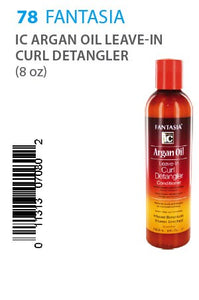 Fantasia IC Argan Oil Leave-In Curl Detangler 8oz