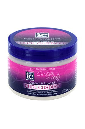 Fantasia IC Curly & Coily Curl Custard 12oz