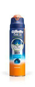 Gillette Fusion Sensitive Shave Gel 2 in 1 Ocean Breeze 170g, For Men