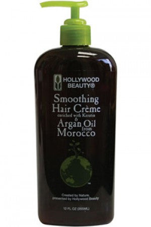 Hollywood Beauty Argan Oil Smoothing Hair Creme 12oz