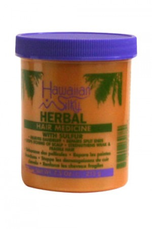 Hawaiian Silky Herbal Hair Medicine With Sulfur 7.5oz