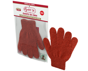 HT26 - 2 soft scrub gloves