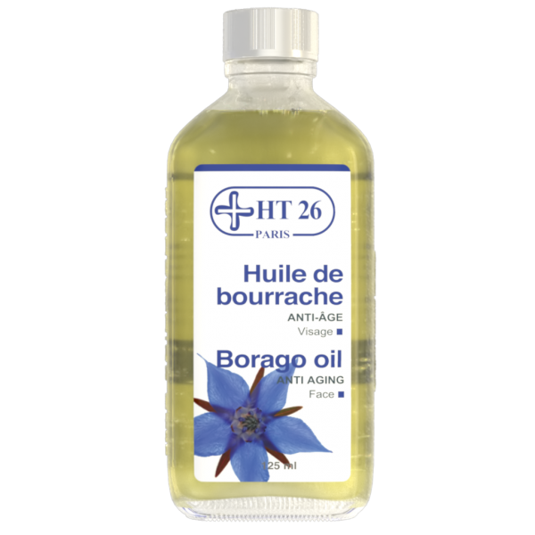 Ht26 Borago Oil 125 ml, Natural vegetal oil