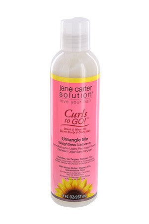 Jane Carter Solution Curls to Go Untangle Me Leave-In 8oz