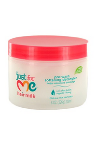 Just for me Hair Milk Pre Wash Softening Detangler 12oz