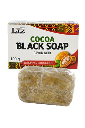 Liz Professional Cocoa Black Soap 120g