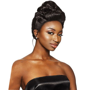 MyTresses Black Label Hand-tied 100% unprocessed Natural Human Hair Lace Wig Loose Body