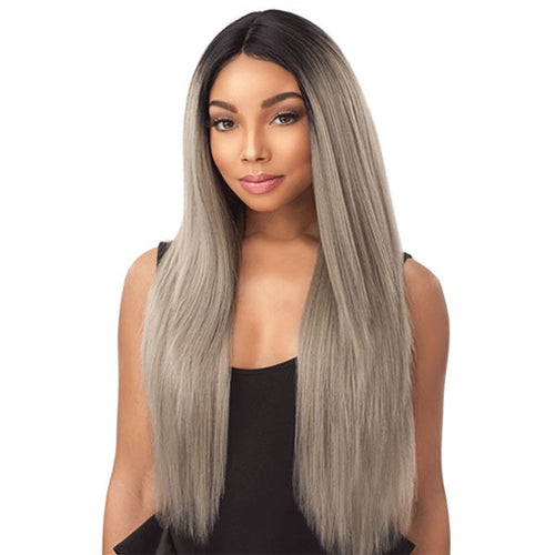 Empress Natural Center Part Lace Front Wig KIA, Synthetic Hair Wig