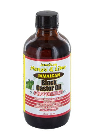 Mango & Lime Black Castor Oil Peppermint 4oz