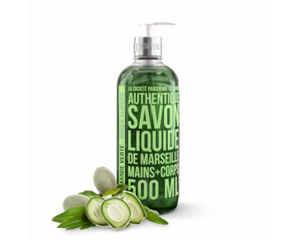 Marseille liquid soap Green Almond 500ml