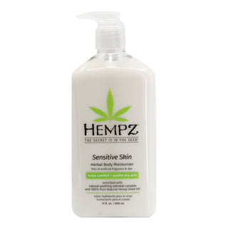HEMPZ Sensitive Skin Herbal Body Moisturizer (17oz)