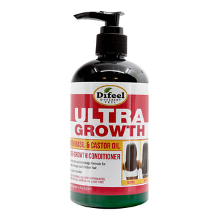 SUNFLOWER Difeel Ultra Growth Basil& Castor Oil Pro-Growth Conditioner (12oz)